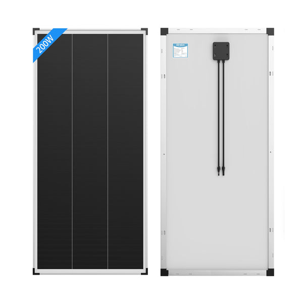 Alrska 200 Watt Solar Panel 12 Volt Monocrystalline