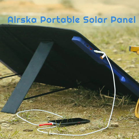 Alrska  GreenSun 100 Watt Portable Solar Panel Alrska